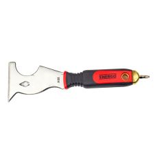Razuitor multifunctional FORTE lama inox latime 75mm pentru uz universal cu maner ergonomic ENERGO
