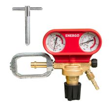 Reductor presiune acetilena 5312SV intrare 25 bari iesire 1.5 bari conexiune intrare Yoke iesire G3/8" LH ENERGO