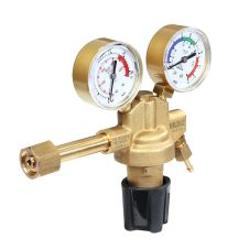 Reductor presiune argon/CO2 intrare 230 bari debit iesire 21 L/min conexiune intrare W21.8x1/14" iesire G1/4" RH TELWIN