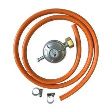 Regulator presiune propan/butan A310IE iesire 28-30 mbar cu stut D-8 mm si furtun L-1.5 m pentru uz casnic
