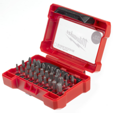 Set biti insurubare impact SHOCKWAVE IMPACT DUTY profil PH PZ TX HX TR hexagon 1/4" cu adaptor 32 piese MILWAUKEE