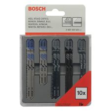 Set mixt panze fierastrau pendular cu lungime 80-100mm HSS/HCS pentru materiale multiple set 10 bucati BOSCH