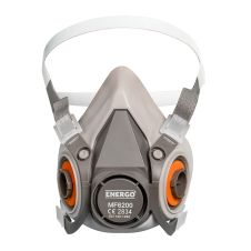 Semimasca protectie respiratorie reutilizabila SM6200 marimea M cu doua filtre interschimbabile ENERGO