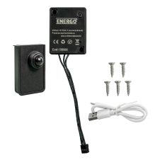 Senzor wireless pentru banda led actionat prin prezenta Human Control negru 12V/24V ENERGO