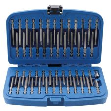 Set biti insurubare profil PH PZ SL TX HX S TR TRI XZN(M) Spanner hexagon 1/4" 51 piese BGS