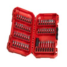 Set biti insurubare impact profil PH PZ SL TX HX hexagon 1/4" cu adaptor 56 piese MILWAUKEE