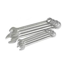 Set chei combinate SCL-M hexagon/12 laturi 6-19mm cromate 8 piese EUROTOOLS