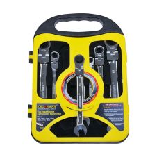 SET 7 CHEI COMBINATE-CLICHET  ARTICULAT 8-19 MM CROWNMAN