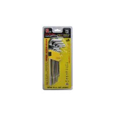 SET 9 CHEI LOCAS HEX IMBUS LUNGI 1.5-10 MM CROWNMAN