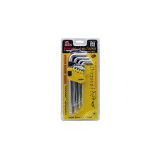 SET 9 CHEI LOCAS HEX LUNGI CAP SFERIC 1.5-10 MM CROWNMAN