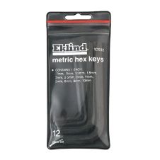 Set chei locas hexagonal SCL-M imbus 0.7-10mm scurte 12 piese EKLIND