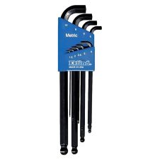 Set chei locas hexagonal STUBBY imbus 1.5-10mm lungi cap sferic 9 piese EKLIND