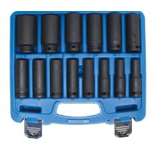 SET 14 CHEI TUBULARE IMPACT 1/2" 10-32 MM BGS