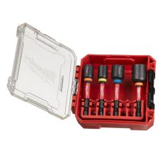 SET 4 CHEI TUBULARE IMPACT 1/4" MILWAUKEE
