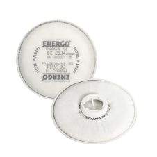 Filtre interschimbabile FP200C-3 clasa protectie P3 pulberi pentru masca SM6200/FSM9800 set 2 bucati ENERGO
