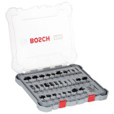 Set 30 freze de profilat canturi cu tija 6mm BOSCH