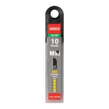 Lama cutter LC187 dreptunghiulara latime 18mm L-100mm material otel SK2 cu 7 segmente 10 bucati ENERGO