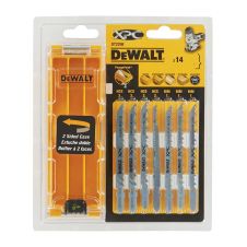 Set mixt panze fierastrau pendular DT2298 cu lungime 80-100 mm HCS/BIM pentru lemn/plastic 14 bucati DEWALT