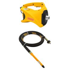 Vibrator electric pentru beton cu motor cu perii 2300w ax-5m cap-38mm ENERGO