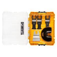 Panza fierastrau multifunctional prindere rapida pentru plastic/MDF/gips carton/PVC/indepartare adeziv set 5 piese DEWALT