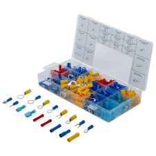 Set papuci izolati pentru cablu cu sectiune 1.5-6.0 mmp din cupru 360 piese BGS