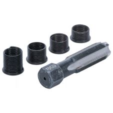 Set reparatie filete bujii M14x1.25 mm 5 piese BGS