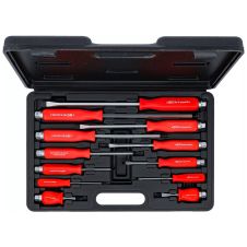 Set surubelnite mecanice profil PH SL cu maner ergonomic 12 piese BGS