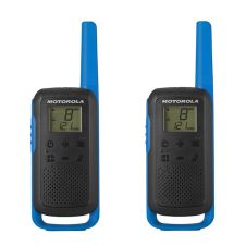 STATIE RADIO MOTOROLA PMR 446MHz 8 KM SET 2 STATII CU 2 ACUMULATORI 800 mAh