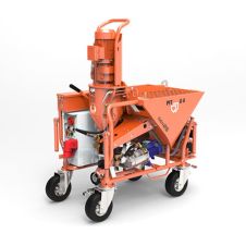 Masina de tencuit G4 SMART debit material 35 L/min P-30 bari capacitate 145 L 6.05 kW 400 V cu accesorii PFT