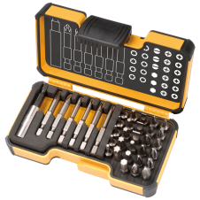 Set biti insurubare profil PH PZ SL TX HX hexagon 1/4" cu adaptor 35 piese FELO