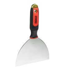 Spaclu SG-121 lama inox latime 150mm grosime 0.5mm cu maner ergonomic si bit pentru gips carton ENERGO