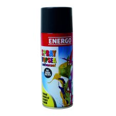 Spray vopsea UNIVERSAL gri inchis RAL7011 volum 450ml ENERGO