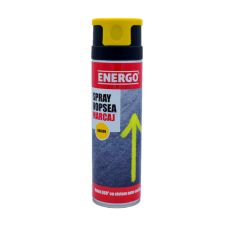 Spray vopsea EXPERT pentru marcaj galben valva pulverizare 360 grade volum 500ml ENERGO