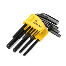 Set chei locas hexagonal SCL-M imbus 1.5-10mm scurte 10 piese STANLEY