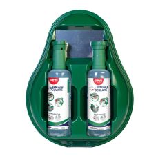 Statie prim ajutor pentru clatirea ochilor Duo 2x500ml 0.9% NaCl PVS
