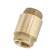 Supapa anti-retur cu clapeta de sens cu arc din alama si disc metalic 3/4" pentru apa curata