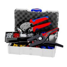TRUSA SCULE ELECTRICIAN 2 CLESTI SERTIZAT/DEZIZOLAT 265X170X67 MM KNIPEX ZE