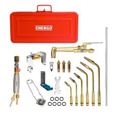 Trusa sudura-taiere oxigen/acetilena 8600 interval 0.5-14 mm debitare 3-100 mm cu maner arzator si accesorii ENERGO
